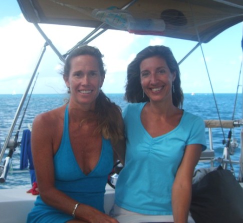 Sailing from Grand Case to Marigot